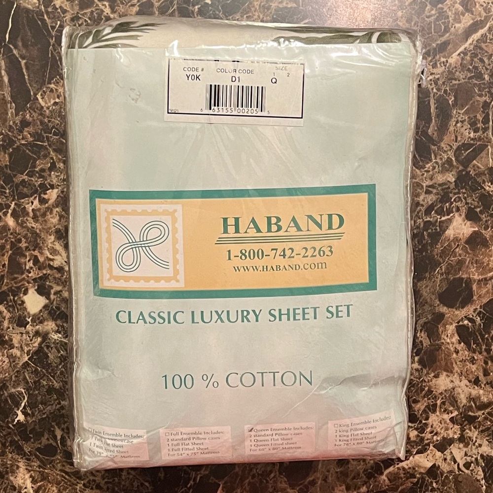 Classic Luxury Cotton Sheets